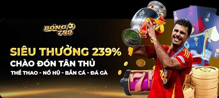 Khuyến mãi Bong789 hấp dẫn