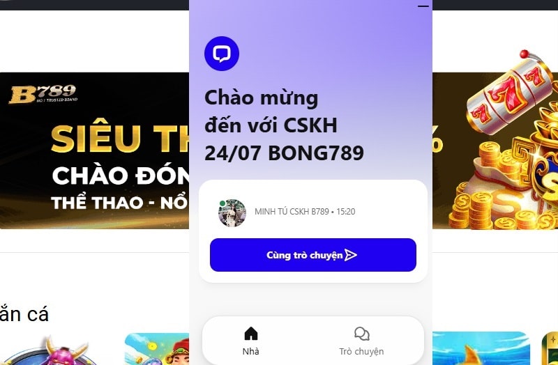 Liên hệ bộ phận CSKH